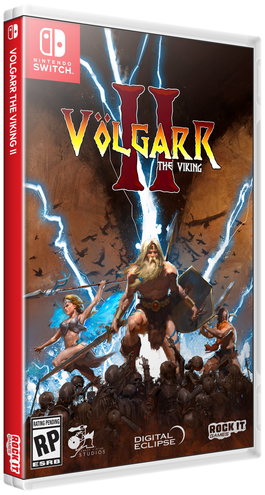Nintendo Switch Rock It Games - Volgarr The Viking II Soundtrack Bundle