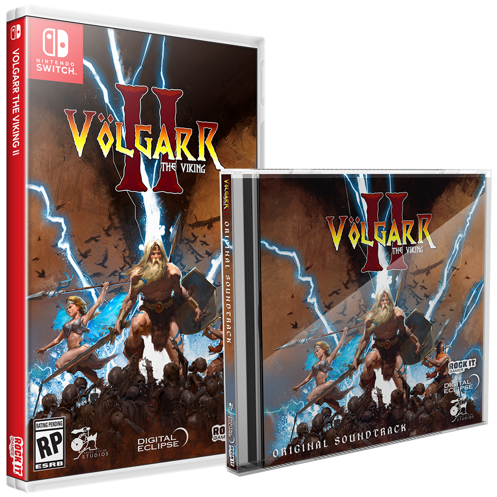 Nintendo Switch Rock It Games - Volgarr The Viking II Soundtrack Bundle