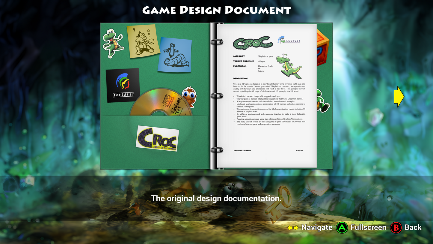 Digital Version - Croc Legend of the Gobbos Collector's Edition