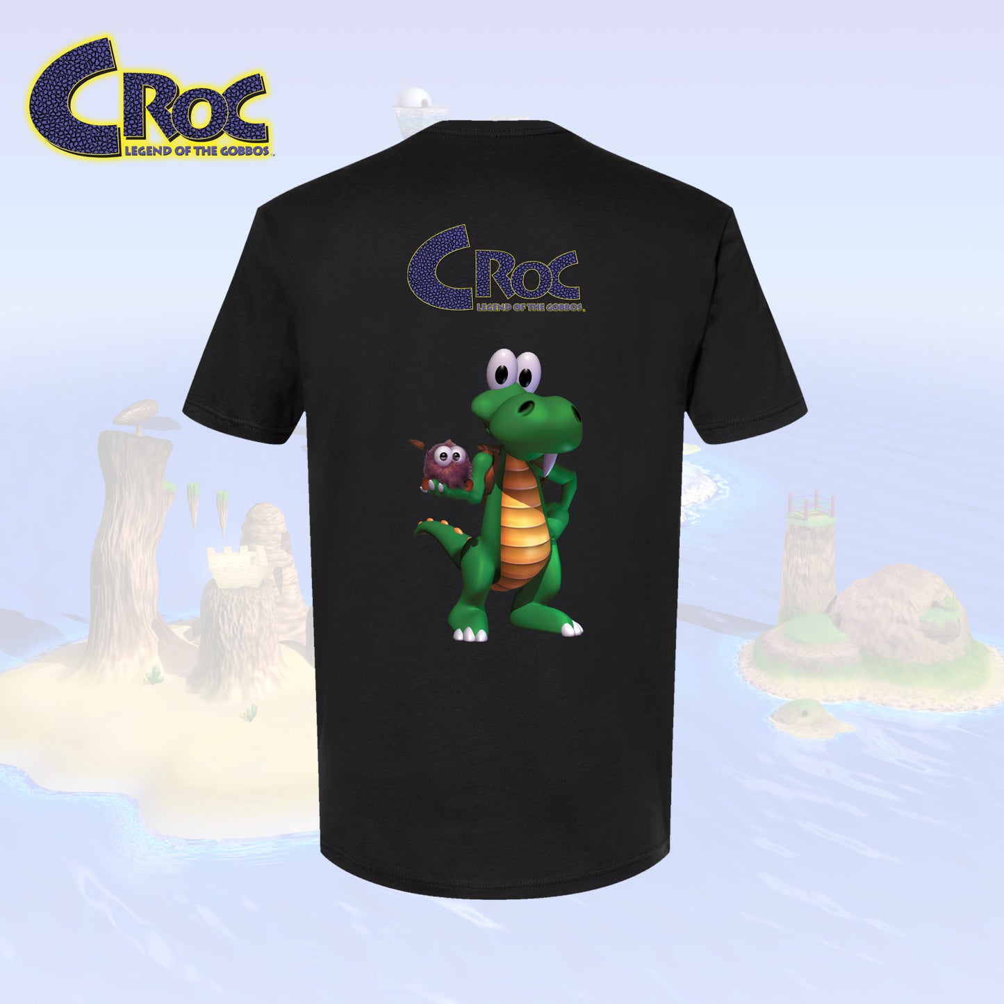 The Croc Adventurer’s Tee Unisex Black