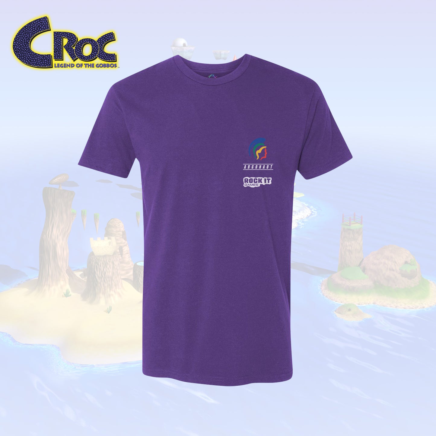 The Croc Adventurer’s Tee Unisex Purple Rush