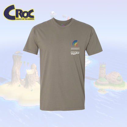 The Croc Adventurer’s Tee Unisex Warm Grey