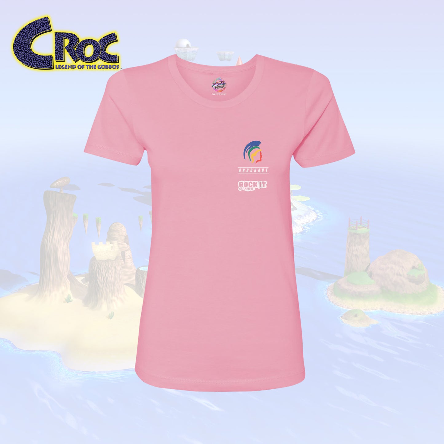 The Croc Adventurer’s Tee Women's Light Pink