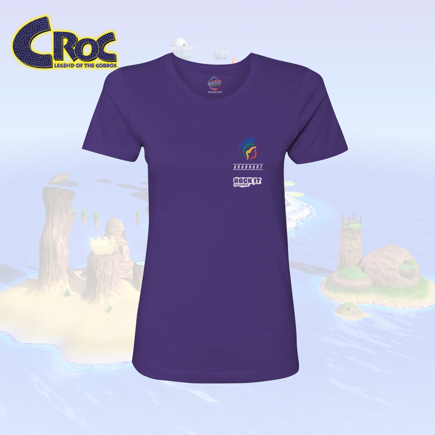 The Croc Adventurer’s Tee Women's Purple Rush