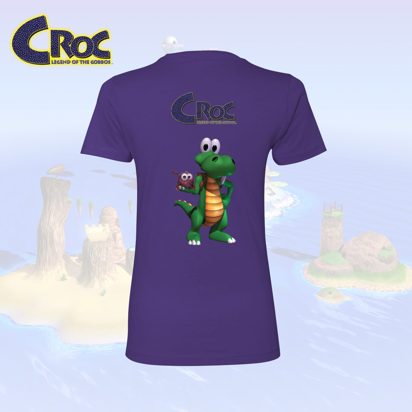 The Croc Adventurer’s Tee Women's Purple Rush